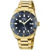 GEVRIL GEVRIL YORKVILLE SWISS AUTOMATIC BLUE DIAL MEN'S DIVER WATCH 48602
