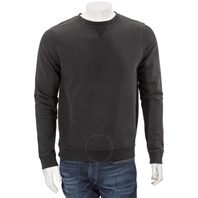 Geym Men's Black Sweatshirt With Ribbon