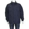 Geym Men's Blue Down Pockets Jacket In Blue