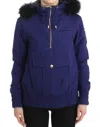 Gf Ferre' Padded Jacket Hooded Short K-way