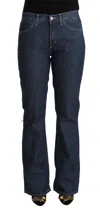 Gf Ferre' Cotton Mid Waist Fla Women's Jeans