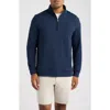 G/fore Brushed Back Quarter Zip Performance Pullover In Twilight