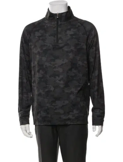 Pre-owned G/fore Camouflage Print Crew Neck T-shirt In Grey