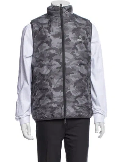 Pre-owned G/fore Camouflage Print Vest In Black