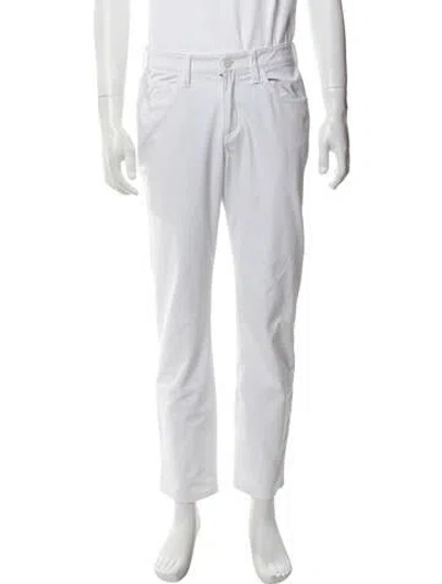 Pre-owned G/fore Chinos In White