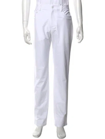 Pre-owned G/fore Chinos In White