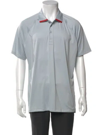 Pre-owned G/fore Collar Short Sleeve Polo Shirt In Gray