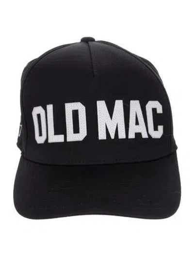 Pre-owned G/fore Cotton Embroidered Trucker Hat In Black/white