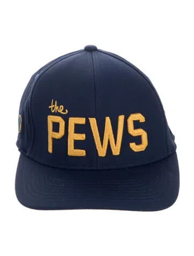 Pre-owned G/fore Cotton Embroidered Trucker Hat In Blue