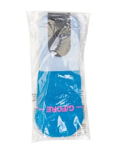 Pre-owned G/fore Cotton Patterned Socks In Blue