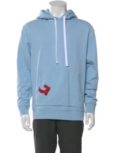 Pre-owned G/fore Crew Neck Long Sleeve Hoodie In Blue