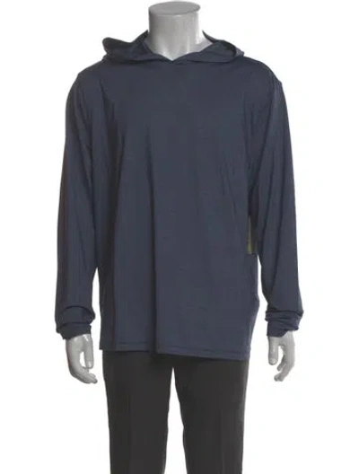 Pre-owned G/fore Crew Neck Long Sleeve Hoodie In Blue