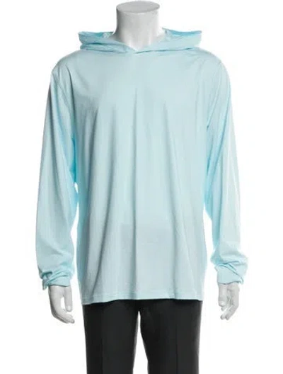 Pre-owned G/fore Crew Neck Long Sleeve Hoodie In Blue