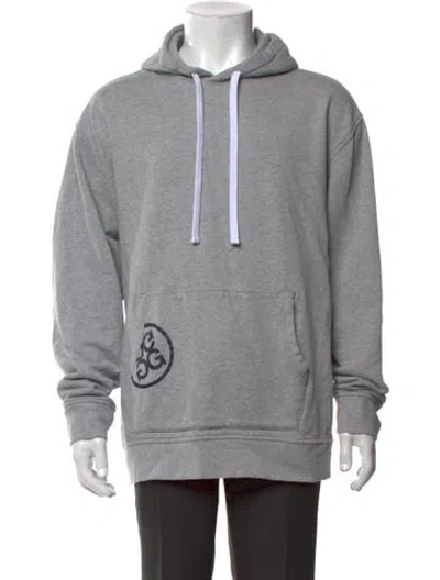Pre-owned G/fore Crew Neck Long Sleeve Hoodie In Grey