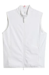 G/fore Double Knit Tech Golf Vest In White