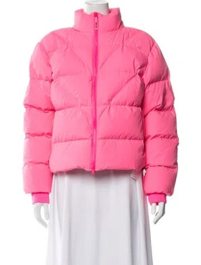 Pre-owned G/fore Down Jacket W/ Tags In Pink