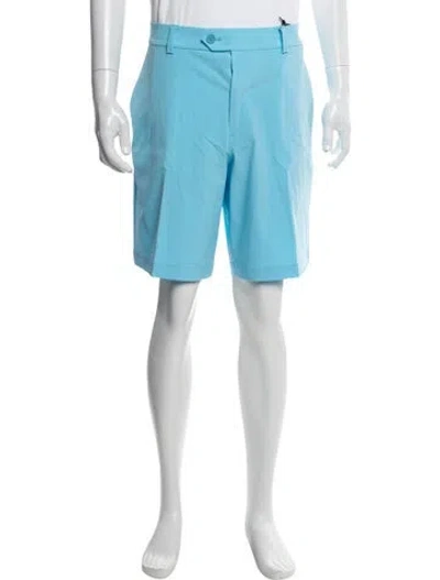 Pre-owned G/fore Flat Front Shorts In Blue