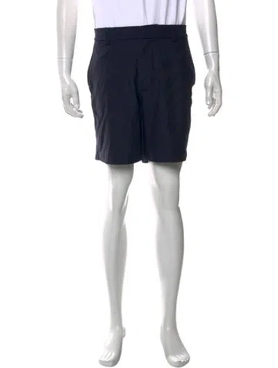 Pre-owned G/fore Flat Front Shorts In Blue
