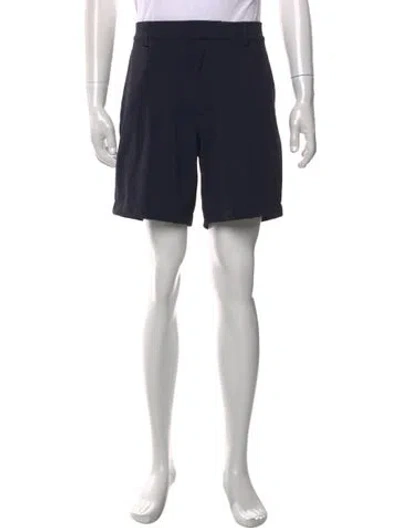 Pre-owned G/fore Flat Front Shorts In Blue