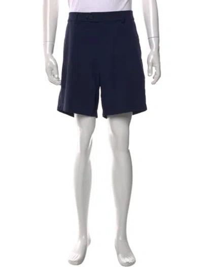 Pre-owned G/fore Flat Front Shorts In Blue
