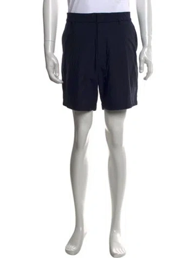 Pre-owned G/fore Flat Front Shorts In Blue