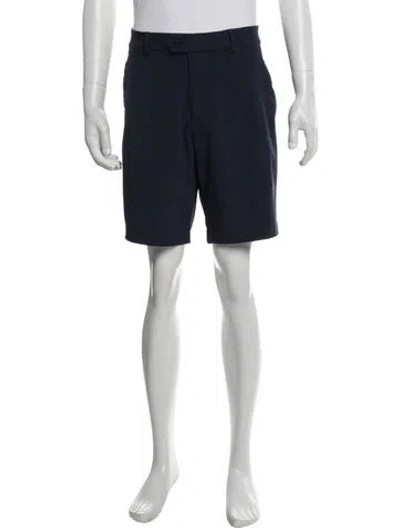 Pre-owned G/fore Flat Front Shorts In Blue