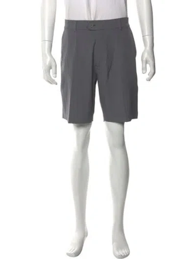 Pre-owned G/fore Flat Front Shorts In Gray
