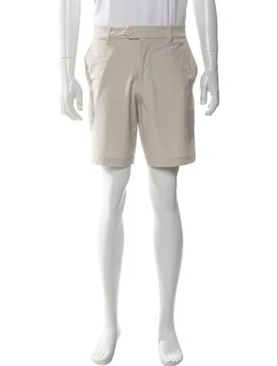 Pre-owned G/fore Flat Front Shorts In Neutral