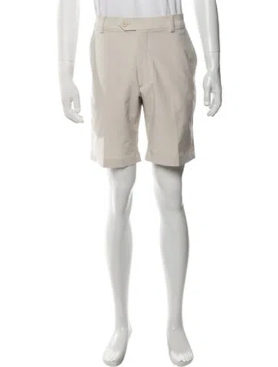 Pre-owned G/fore Flat Front Shorts In Neutrals