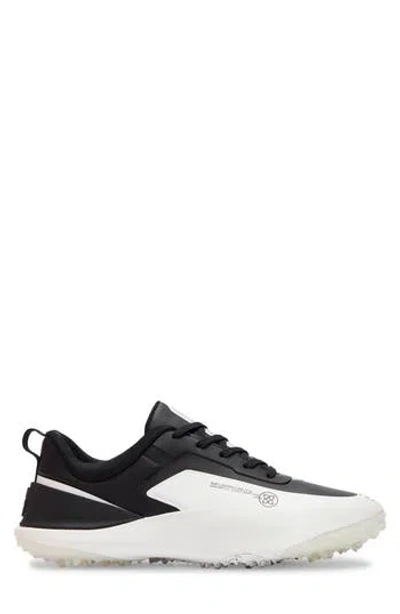 G/fore G/18 Golf Shoe In Onyx/ Snow