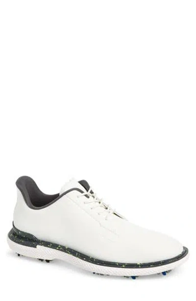 G/fore Gallivan2r G/lock Waterproof Golf Shoe In Snow/ Charcoal