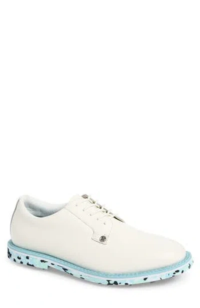 G/fore Gallivanter Camo Golf Shoe In Snow / Cenote