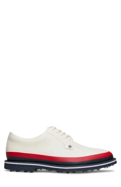 G/fore Gallivanter Tuxedo Stripe Golf Shoe In Multi