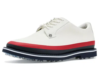 Gfore Gallivanter Tuxedo Stripe Leather Golf Shoes