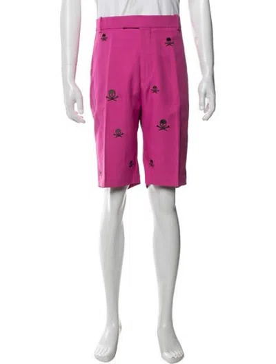 Pre-owned G/fore Graphic Print Shorts In Pink