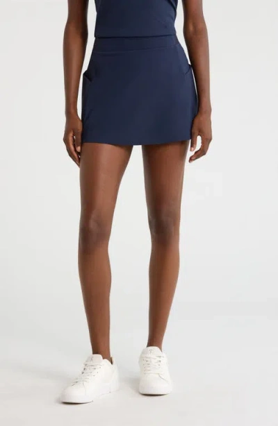 G/fore Knockout A-line Golf Skort In Blue