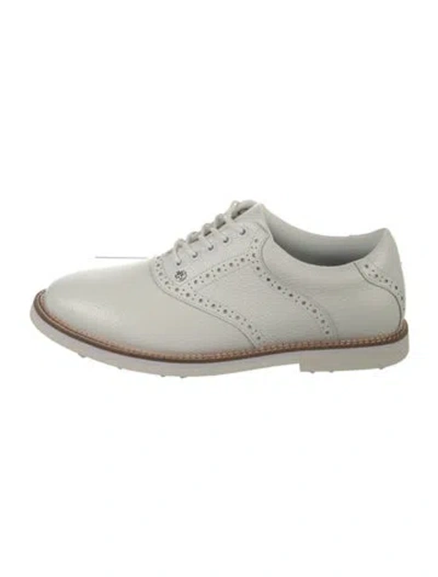 Pre-owned G/fore Leather Brogues In White