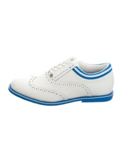 Pre-owned G/fore Leather Brogues In White