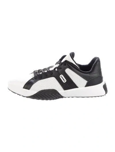 Pre-owned G/fore Leather Colorblock Pattern Athletic Sneakers In Blue