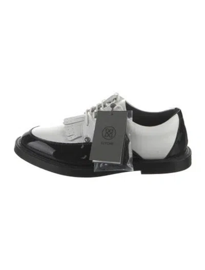 Pre-owned G/fore Leather Colorblock Pattern Brogues In Multicolor