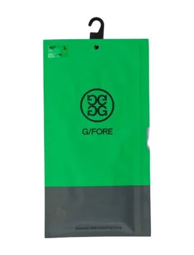Pre-owned G/fore Leather Glove In Green