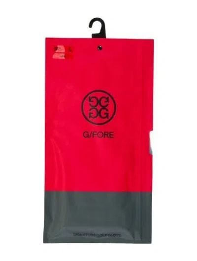 Pre-owned G/fore Leather Glove In Red