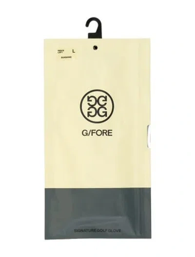 Pre-owned G/fore Leather Glove In Yellow