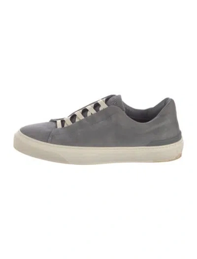 Pre-owned G/fore Leather Sneakers In Grey