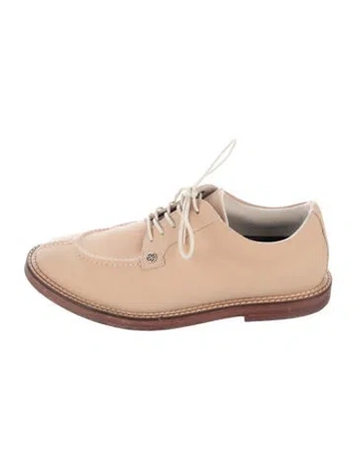 Pre-owned G/fore Leather Sneakers In Neutral