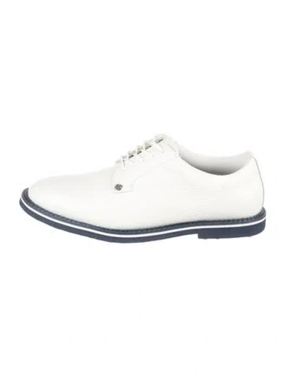 Pre-owned G/fore Leather Sneakers W/ Tags In White