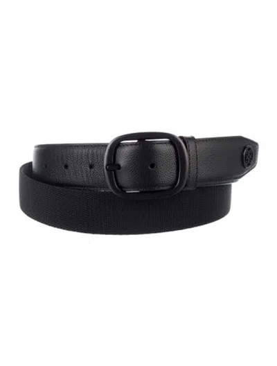 Pre-owned G/fore Leather Waist Belt In Black