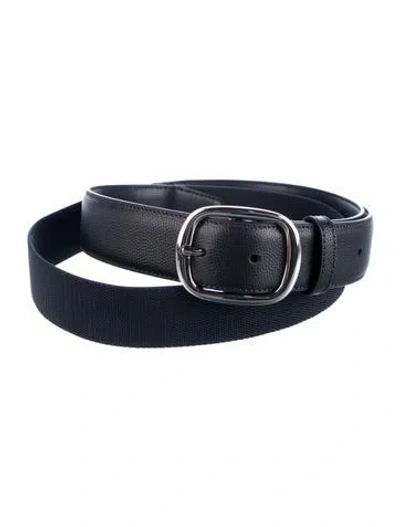 Pre-owned G/fore Leather Waist Belt In Blue