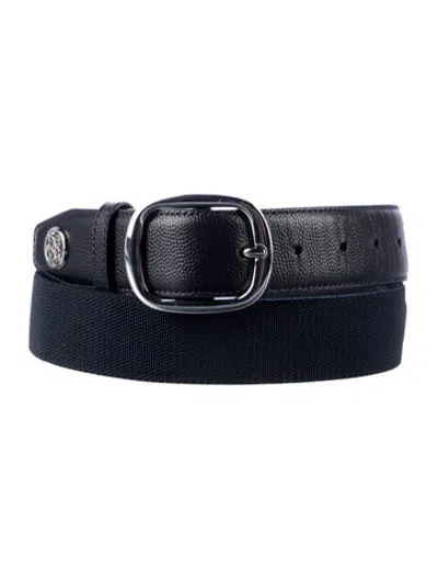 Pre-owned G/fore Leather Waist Belt In Blue