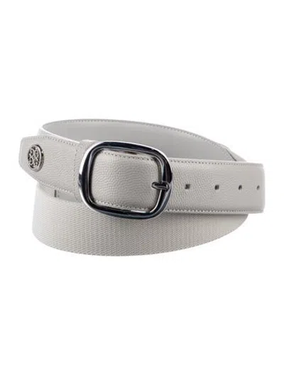 Pre-owned G/fore Leather Waist Belt In Grey
